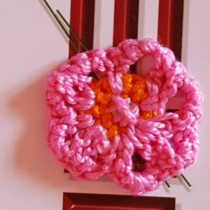 Flor de crochet edición especial