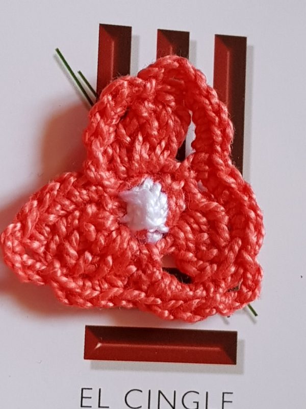 Flor de crochet edición especial